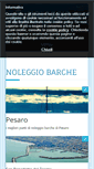 Mobile Screenshot of noleggiobarche.info